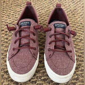 Sperry shimmer / metallic top-sider sneaker